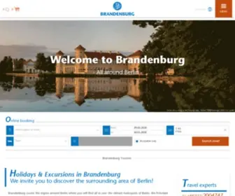 Brandenburg-Tourism.com(Brandenburg Tourism) Screenshot