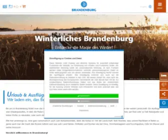 Brandenburghelfen.de(Erleben Sie einen Urlaub oder Ausflug in Brandenburg) Screenshot