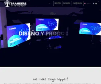 Branderscr.com(We make things happen) Screenshot