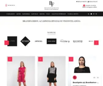 Brandfashion.hu(Amnesia webáruház) Screenshot