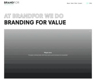 Brandfor.com(BrandFor es una consultora de Branding & Marketing con un objetivo muy claro) Screenshot