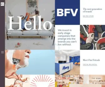 Brandfoundryvc.com(Brand Foundry Ventures) Screenshot