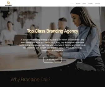 Brandingdail.com(Top Class Branding Agency) Screenshot