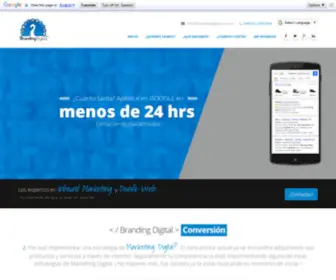 Brandingdigital.com.mx(Branding Digital) Screenshot