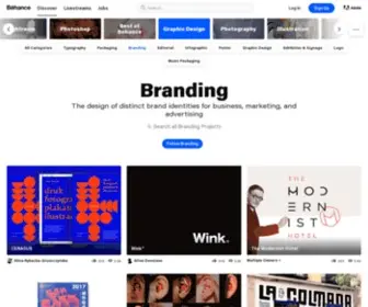 Brandingserved.com(Behance) Screenshot