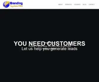 Brandingsystempro.com(Social Media Experts) Screenshot