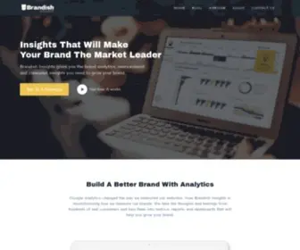 Brandishinsights.com(A Brand Measurement & Growth Marketing Agency) Screenshot