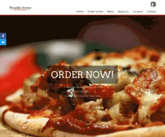 Brandittpizza.com.au(Authentic Italian Experience) Screenshot