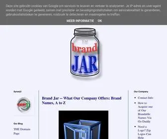 Brandjar.com(Brand Jar) Screenshot