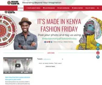 Brandkenya.go.ke(Brand Kenya Board) Screenshot
