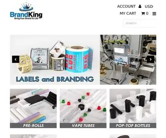 Brandking.com(Brand King) Screenshot