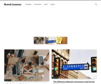 Brandlessons.com(Brand Lesson) Screenshot