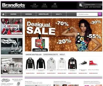 Brandlots.de(Großer Jeans & Fashion Online Shop) Screenshot