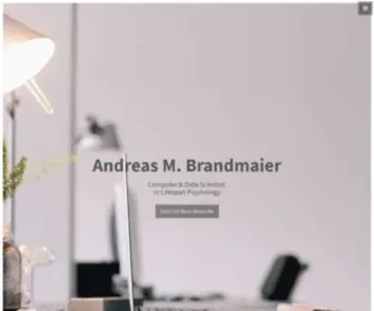 Brandmaier.de(Brandmaier's scientific portfolio') Screenshot