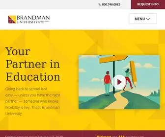 Brandman.edu(University of Massachusettes Global (UMass Global)) Screenshot