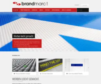 Brandmarc.com(Werbung, Sourcing & Produktion, Hamburg Germany) Screenshot