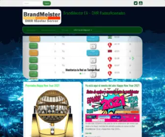 Brandmeister.es(DMR Radioaficionados) Screenshot