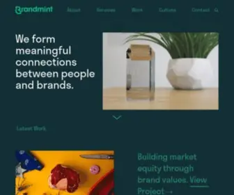 Brandmint.io(Creative Design & Marketing Agency) Screenshot