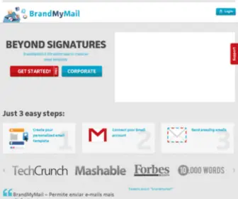 Brandmymail.com(Gmail Signature) Screenshot