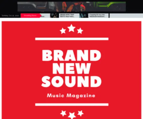 Brandnewsound.com(BRAND NEW SOUND) Screenshot