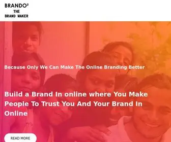 Brandomaker.com(A New Era of Branding Begins) Screenshot