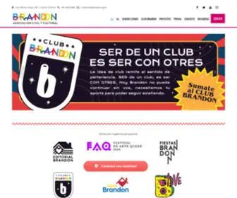 Brandon.org.ar(Brandon por la Igualdad/Equidad de Derechos y Oportunidades) Screenshot