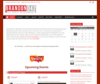 Brandon042.com(All about Brandon) Screenshot