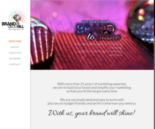 Brandonahill.co.za(Branding, Communication & Marketing) Screenshot