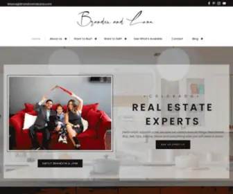 Brandonandlana.com(Colorado Real Estate Experts) Screenshot