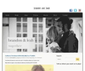 Brandonandleah.com(Brandon & Leah) Screenshot