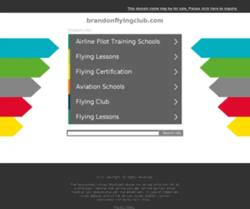 Brandonflyingclub.com(Brandon Flying Club) Screenshot