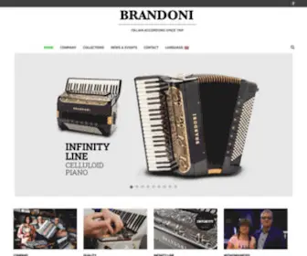 Brandoniaccordions.it(Brandoni Accordions) Screenshot