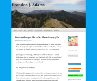 Brandonjadams.com(Brandon J) Screenshot