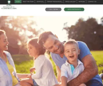 Brandonkflorencedds.com(Dentist in Cedar Hill) Screenshot