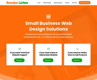 Brandonlavere.com(Small Business Websites for companies in Arizona) Screenshot