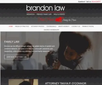 Brandonlawoffices.com(Brandon Family Attorney) Screenshot