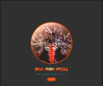 BrandonmcGill.com(Art By Brandon McGill) Screenshot