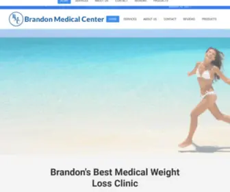 Brandonmedicalcenter.com(Medical Weight Loss Health Clinic) Screenshot