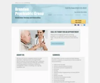 Brandonpsychgroup.com(Brandon Psychiatric Group) Screenshot