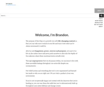 Brandonribak.com(My Blog) Screenshot