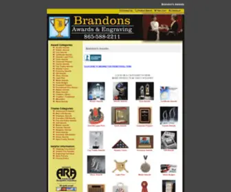 Brandonsawards.com(Brandon's Awards) Screenshot