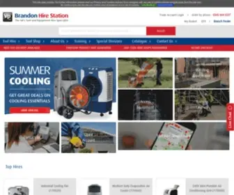 Brandontoolhire.co.uk(Brandon Hire Station) Screenshot