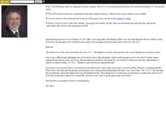 Brandonweb.com(Don Robinson's Sermon Archive) Screenshot