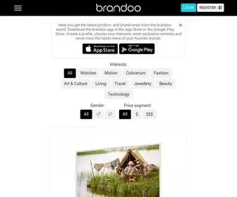 Brandoo.com(Your Brand News Platform) Screenshot
