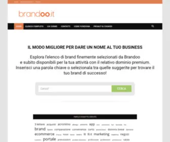 Brandoo.it(Brand e domini premium) Screenshot