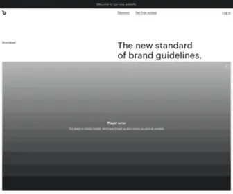 Brandpad.io(The brand guidelines platform) Screenshot