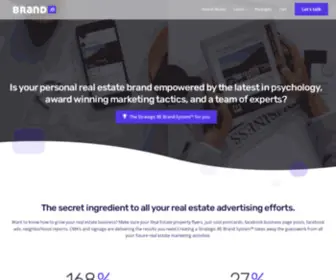 Brandpointo.com(Real Estate Brand Systems and Marketing Packages) Screenshot