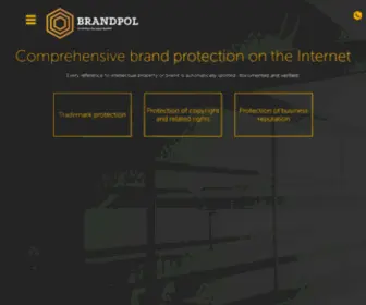 Brandpolgroup.com(Your Online Brand Protection Solution) Screenshot