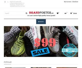 Brandporter.ru(Brand Porter) Screenshot
