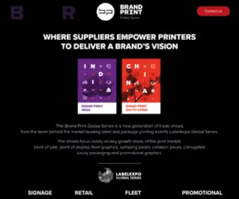 Brandprint-Expo.com(The Brand Print Global Series) Screenshot